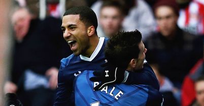 Aaron Lennon: Scored the winning goal for Tottenham